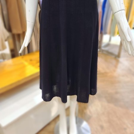 하프슬리브플레어롱원피스2color