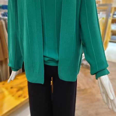 에어니트조직번형가디건2color