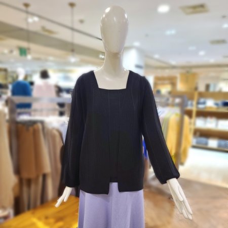 에어니트조직번형가디건2color