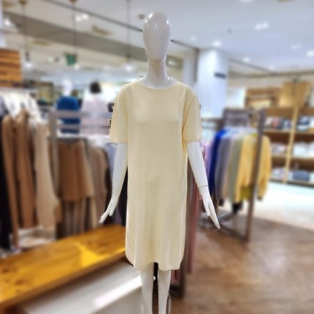 펀칭디테일5부미디원피스3color