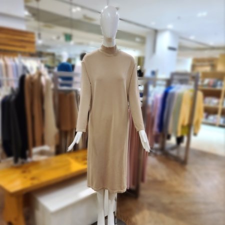 모달모크넥루즈핏롱원피스2color