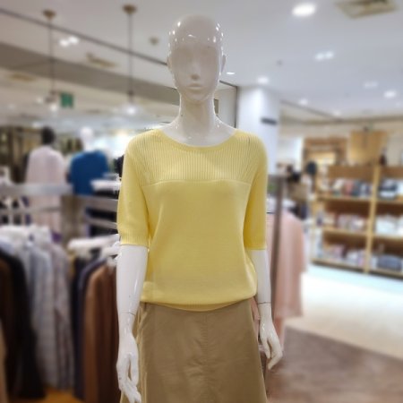 조직변형라운드반팔티셔츠2color