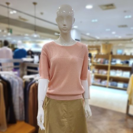 조직변형라운드반팔티셔츠2color