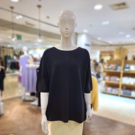 릴렉스핏라운드넥니트티셔츠2color