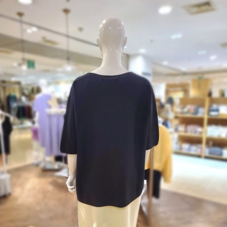 릴렉스핏라운드넥니트티셔츠2color