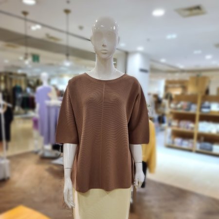 릴렉스핏라운드넥니트티셔츠2color