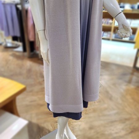 슬리브리스롱니트베스트4color