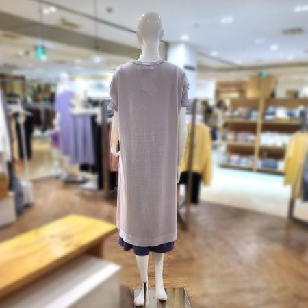 슬리브리스롱니트베스트4color