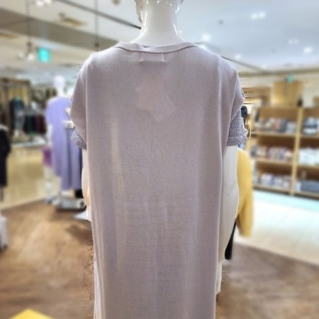 슬리브리스롱니트베스트4color