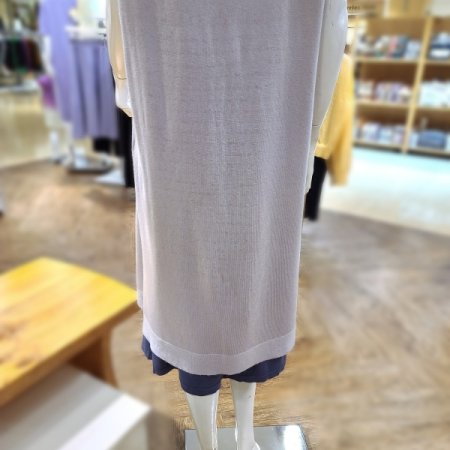 슬리브리스롱니트베스트4color