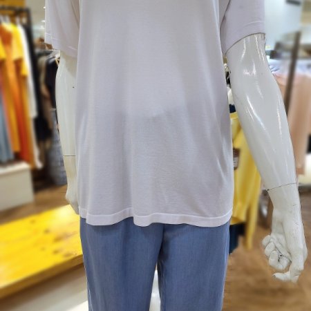 면혼방라운드반팔티셔츠2color