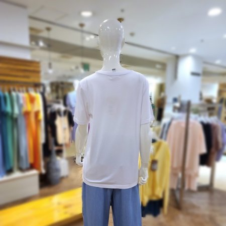 면혼방라운드반팔티셔츠2color