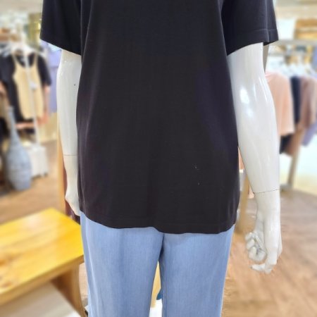 면혼방라운드반팔티셔츠2color