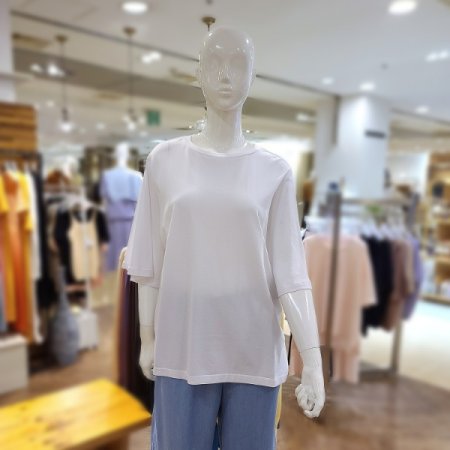 소매프릴라운드티셔츠3color