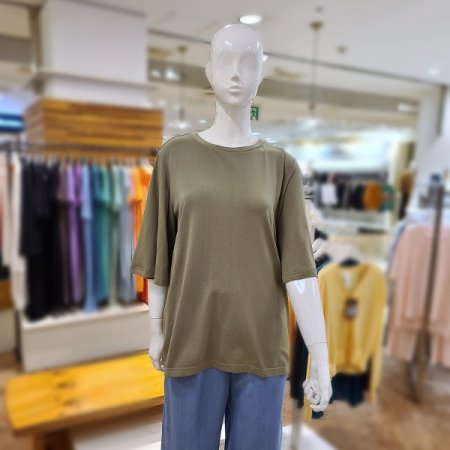 소매프릴라운드티셔츠3color