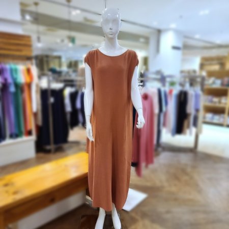 에어캡소매프레어롱드레스3color