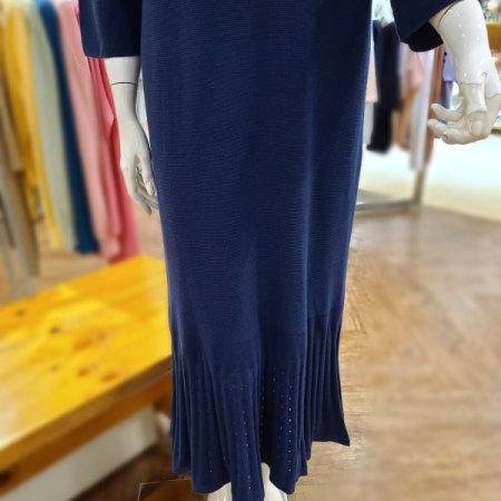 에코스킨코튼플리츠원피스2color