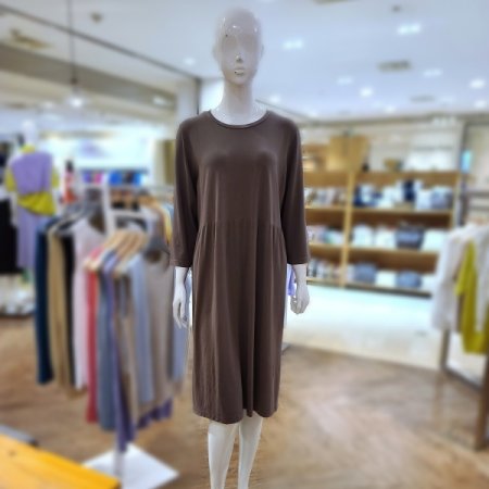 모달혼방7부미디원피스8color