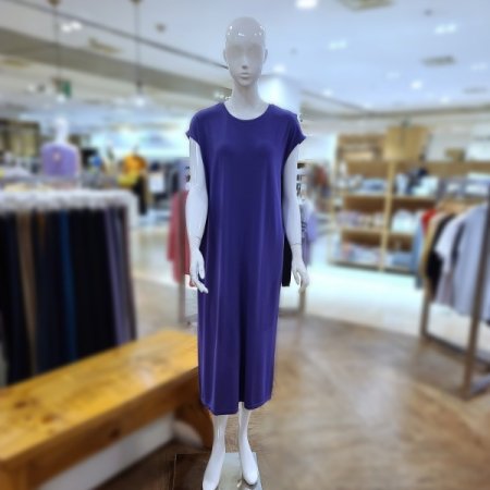 민소매드롭숄더롱원피스3color