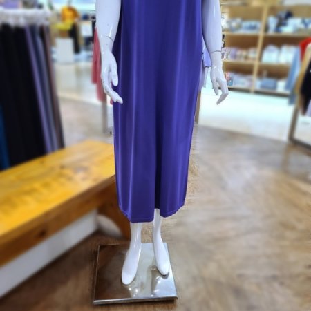 민소매드롭숄더롱원피스3color