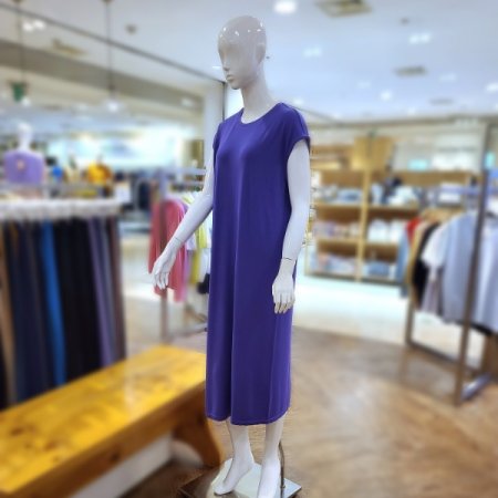 민소매드롭숄더롱원피스3color