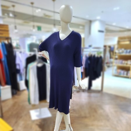 뉴에어니트하프슬리브원피스2color