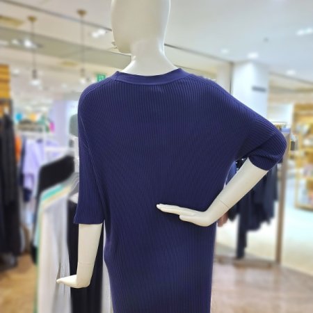 뉴에어니트하프슬리브원피스2color