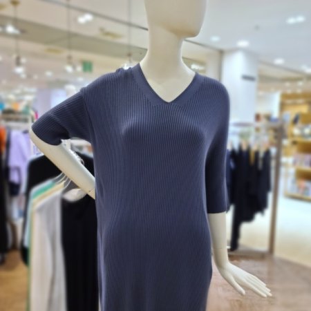 뉴에어니트하프슬리브원피스2color