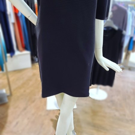 퍼프소매니트미디원피스2color