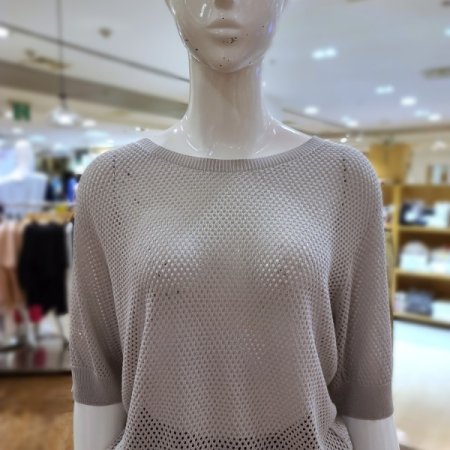 메쉬라운드넥풀오버2color