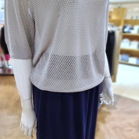 메쉬라운드넥풀오버2color