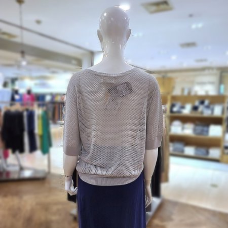 메쉬라운드넥풀오버2color