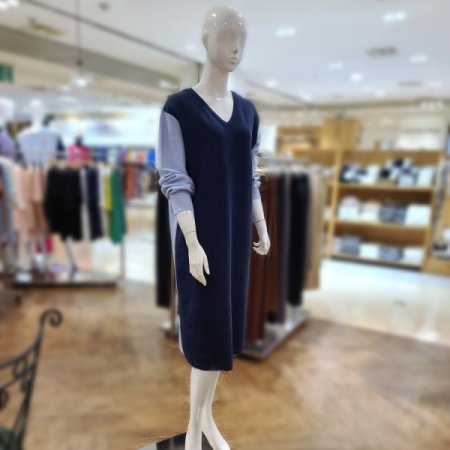 2WAY컬러블록롱원피스2color