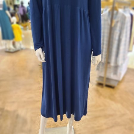 모달립조직롱슬리브원피스4color