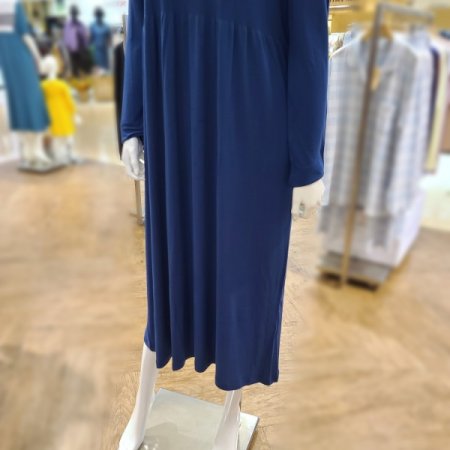 모달립조직롱슬리브원피스4color