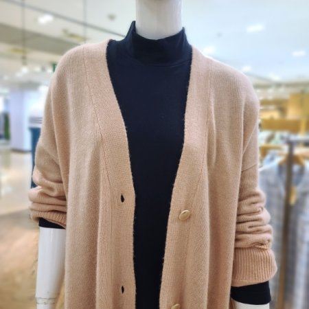 울캐시미어버튼루즈핏가디건2color