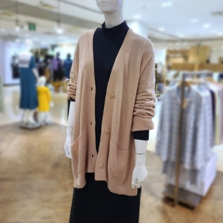 울캐시미어버튼루즈핏가디건2color