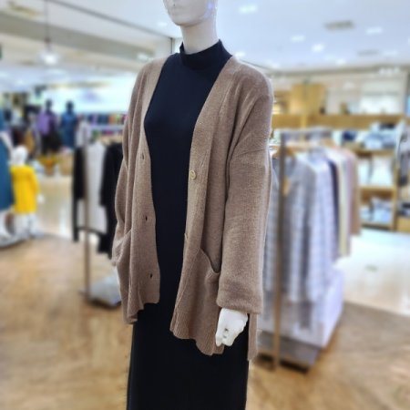 울캐시미어버튼루즈핏가디건2color