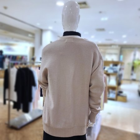 에코스킨케이블버튼가디건