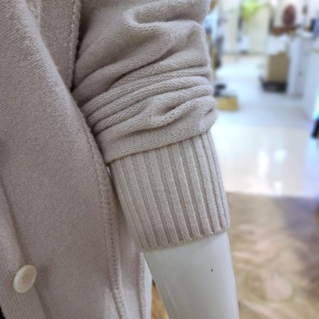 에코스킨케이블버튼가디건