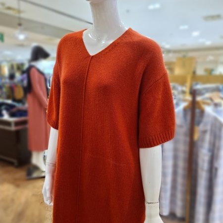 울100V넥오버핏원피스3color