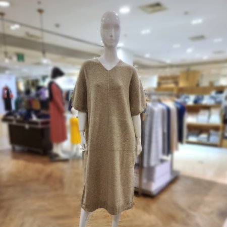 울100V넥오버핏원피스3color