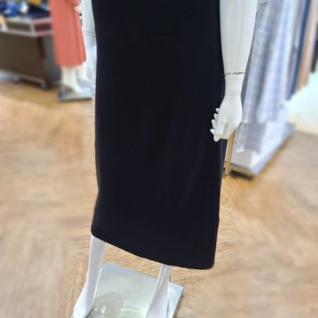 울혼방퍼프소매원피스2color