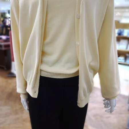 실크베이직버튼가디건