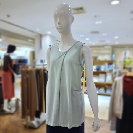 쿨모달오버랩슬리브티셔츠