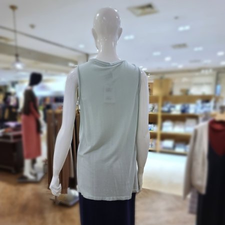 쿨모달오버랩슬리브티셔츠