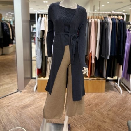 오픈형 롱 가디건