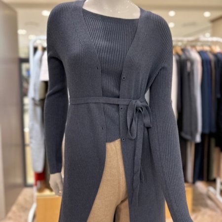 오픈형 롱 가디건