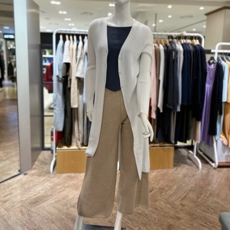 오픈형 롱 가디건