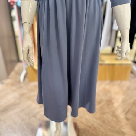 백리스 리본 드레스